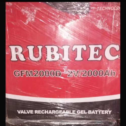 Rubitech 2000ah 2v AMG Inverter Battery2106_Jijing Rubitech 2000ah 2v AMG Inverter Battery