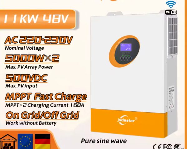 JSD 11kw/48v Solar Hybrid Inverter